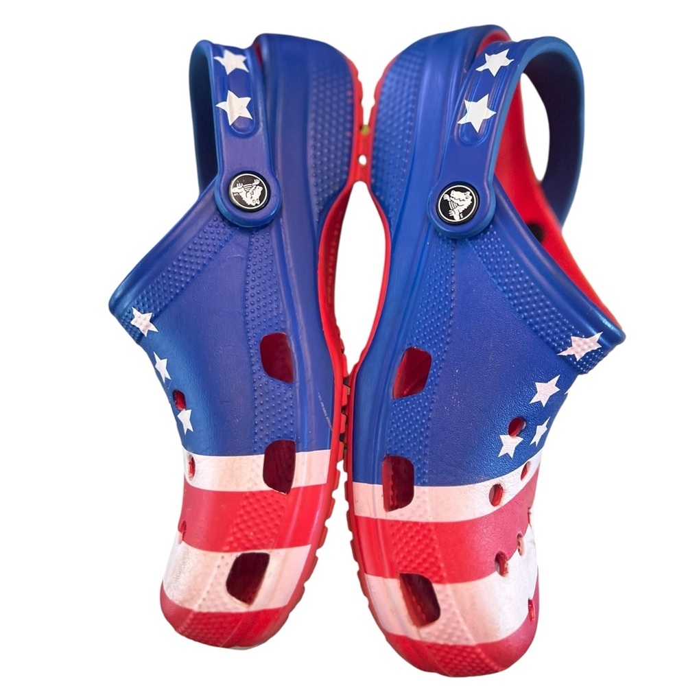 CROCS Unisex-Adult Classic United States Military Clogs size 6 men / 8 women - Picture 9 of 11